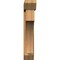 Ekena Millwork Westlake Slat Rough Sawn Bracket w/ Offset Brace, Western Red Cedar, 8"W x 40"D x 44"H BKT0806X40X44WTL06RWR - alternate 4